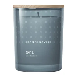 Skandinavisk Øy geurkaars met deksel, 200 g< Geurkaarsen & Aroma Diffusers