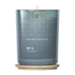 Skandinavisk Øy geurkaars met deksel, 200 g< Geurkaarsen & Aroma Diffusers