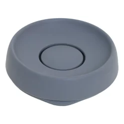 Bosign Zeepbakje met verborgen afvoertuit silicone medium, Grafiet< Zeepdispensers & Zeepschaaltjes