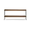 Audo Copenhagen Zet kastensysteem, oak dark stained, 1x2, black steel base< Planken & Planksystemen